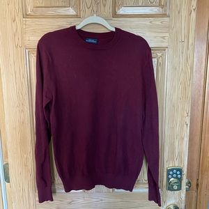 Men's Formal/Casual Soft Red Sweater